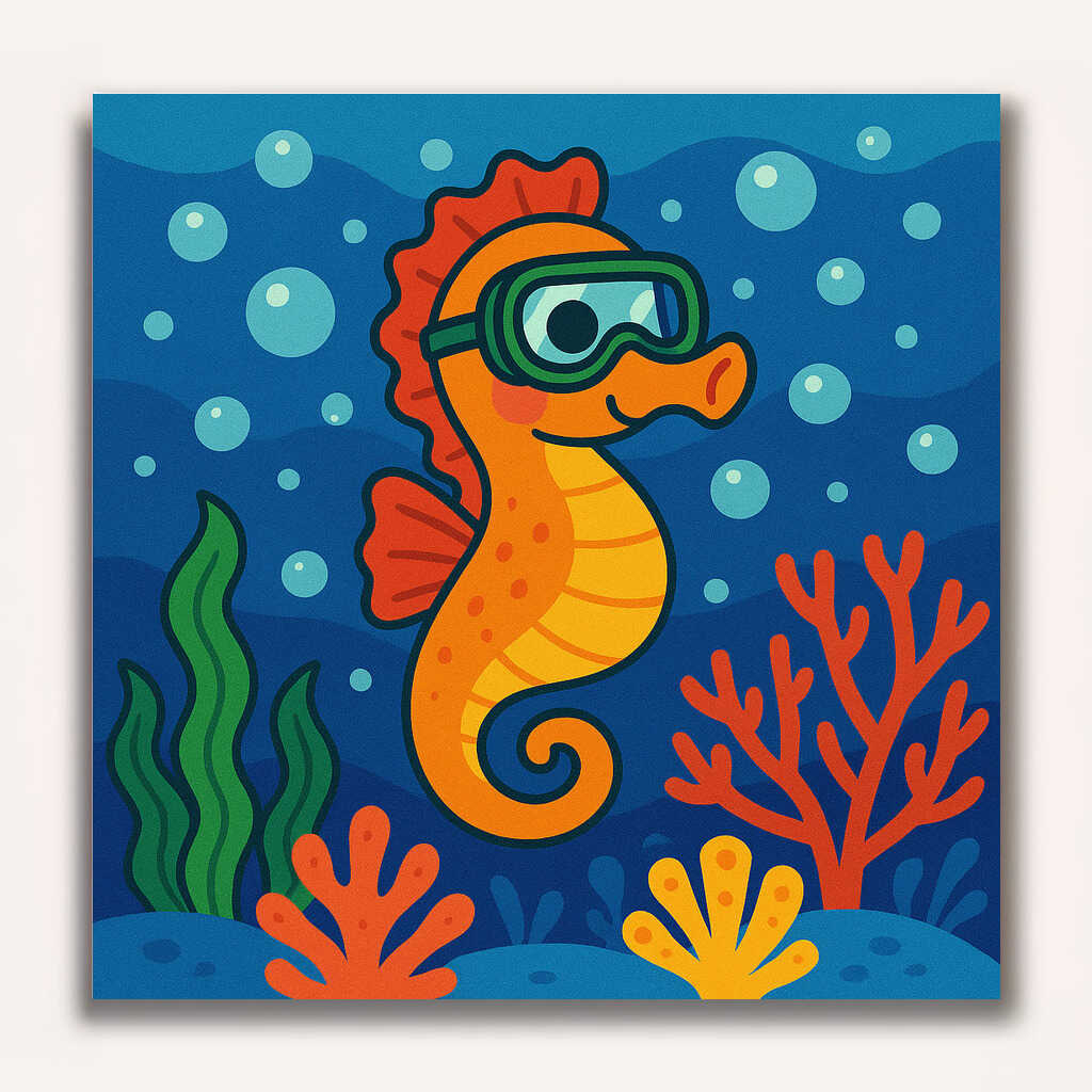 Paint by Numbers - **Deep Sea Magic**