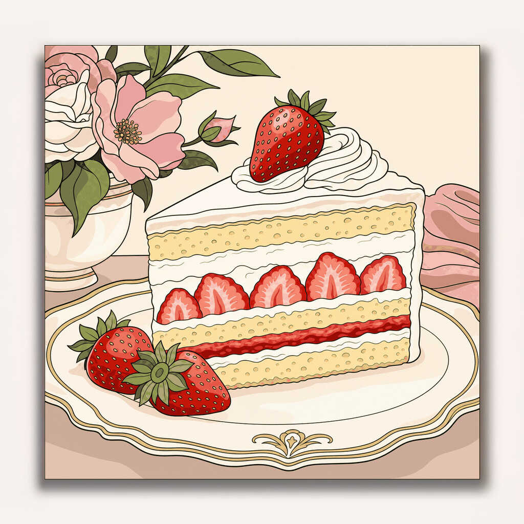 Paint by Numbers - Sweet temptation of lightness
