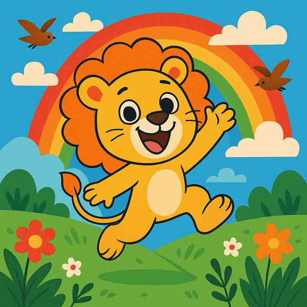 Paint by Numbers - Happy King of Colors