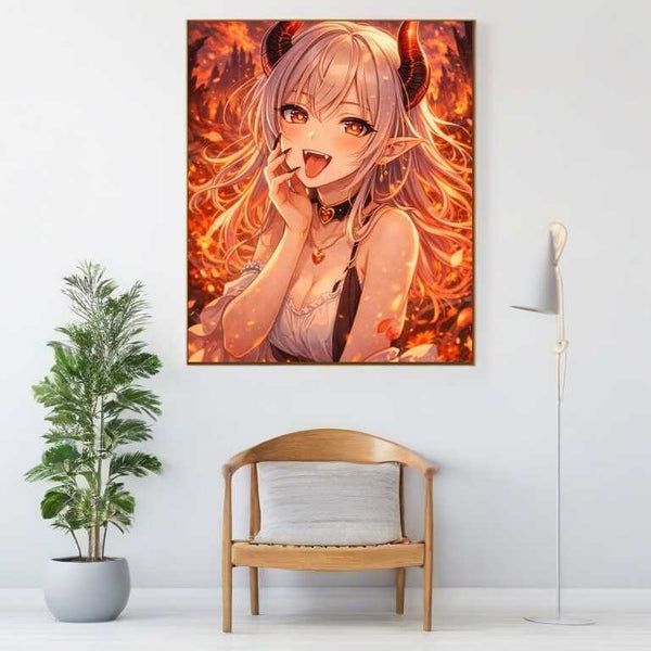 Paint by Numbers - Flameheart, Anime