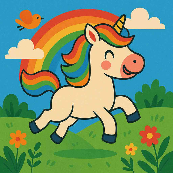 Paint by Numbers - Colorful fantasy world