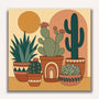 Paint by Numbers - Sunshine magic in the succulent garden
