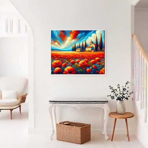 Field of poppies - Paint by Numbers