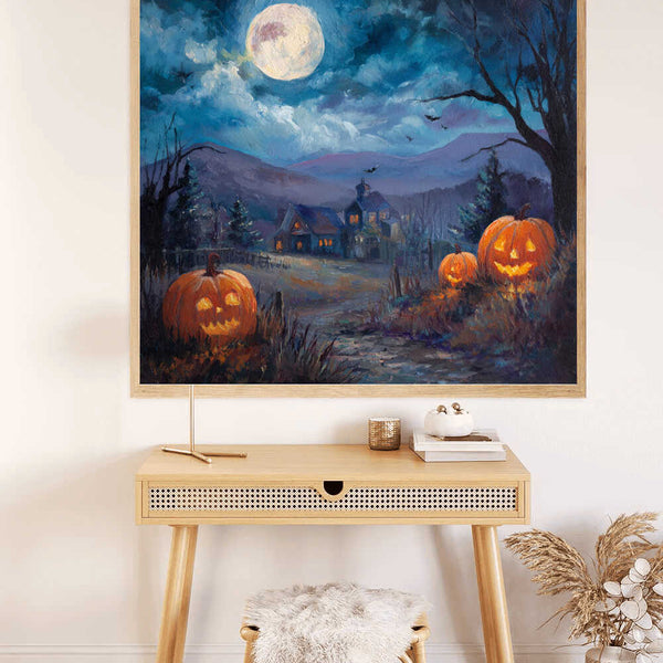 Paint by Numbers - Whispers of the Halloween Moon