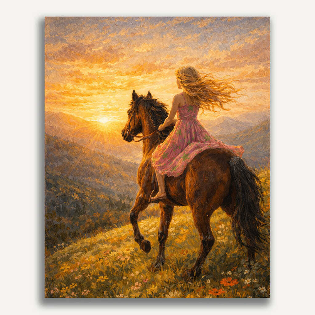 Paint by Numbers - Sun Ride of Freedom