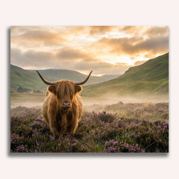 Paint by Numbers - Majesty of the morning in the mist