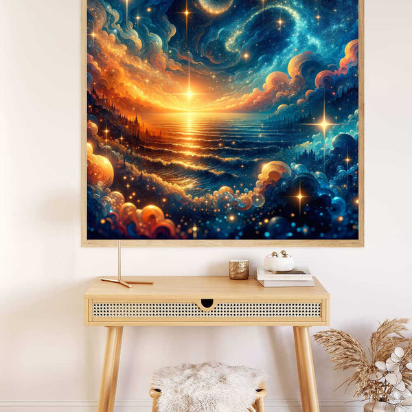 Paint by Numbers - sea of stars of dreams