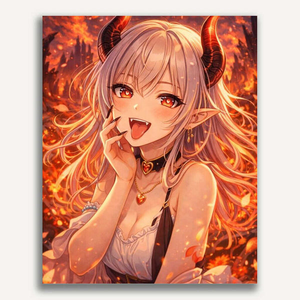 Paint by Numbers - Flameheart, Anime