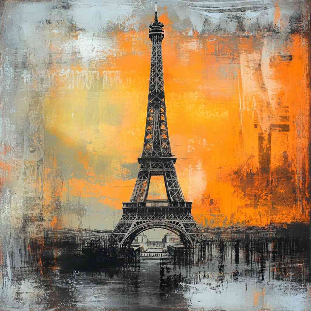 Paint by Numbers - Parisian flames
