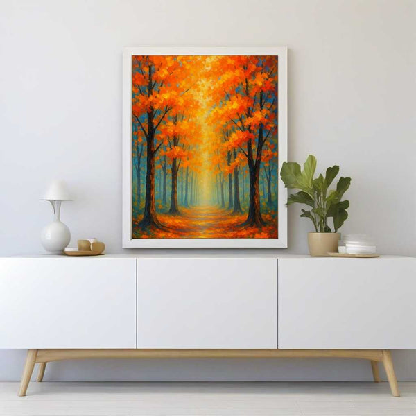 Paint by Numbers - Autumn dreams in the light
