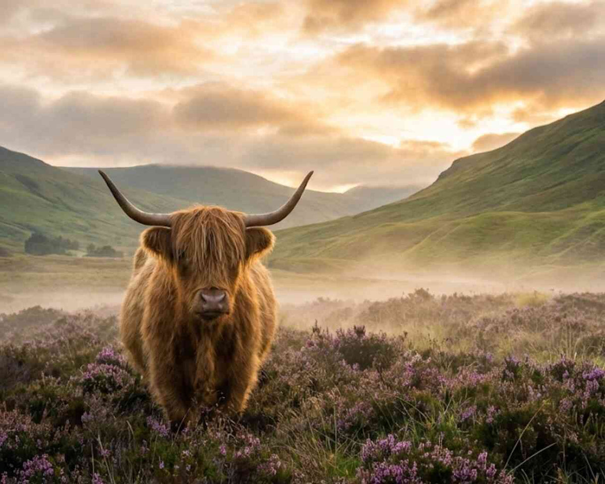 Paint by Numbers - Majesty of the morning in the mist