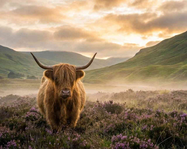 Paint by Numbers - Majesty of the morning in the mist