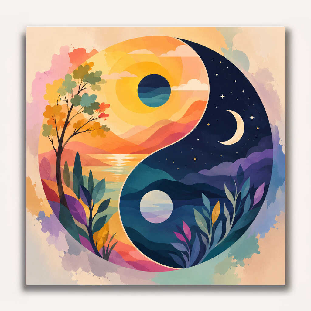 Paint by Numbers - Harmony of opposites