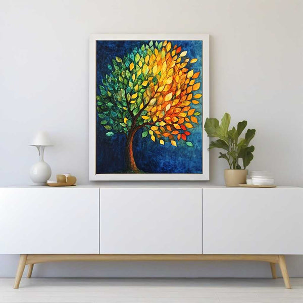 Paint by Numbers - play of colors of the seasons