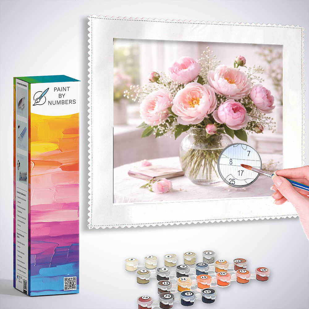 Paint by Numbers - Springtime magic – romance in pastel shades