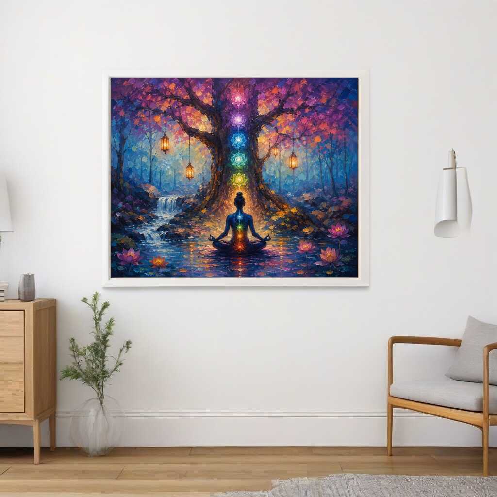 Paint by Numbers - Chakras of Light, Magic of Calm