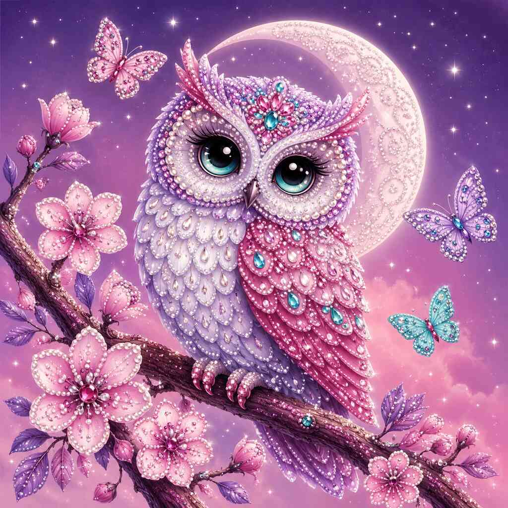 Paint by Numbers - Sparkling Night of Fantasy