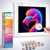 Paint by Numbers kit featuring vibrant 