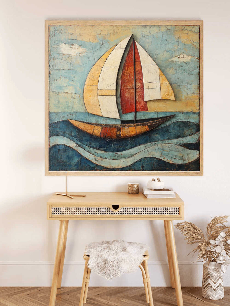Paint by Numbers - Sails of Freedom, Abstract