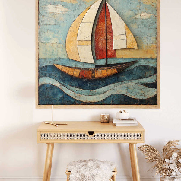 Paint by Numbers - Sails of Freedom, Abstract