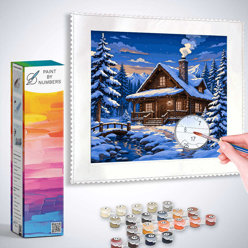 Paint by Numbers - Winter magic of silence