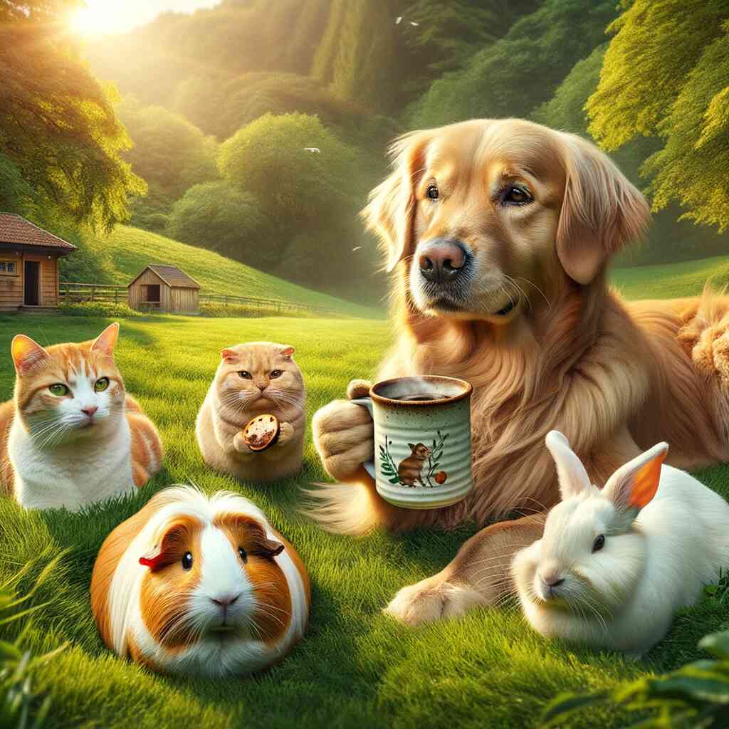 Paint by Numbers - Animal coffee break in the countryside