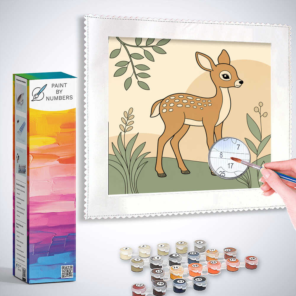 Paint by Numbers - Gentle morning rest