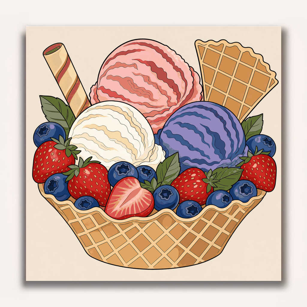 Paint by Numbers - Summer temptation