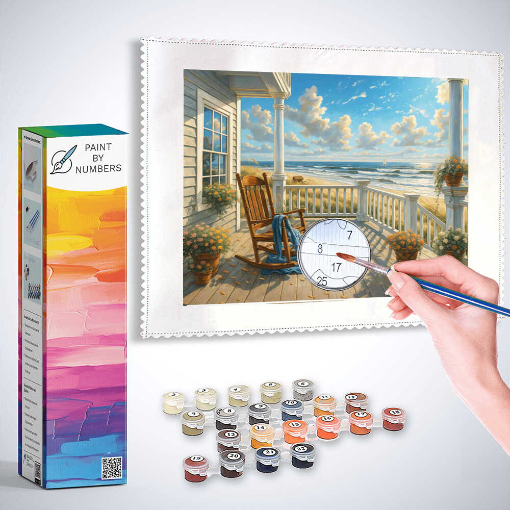 Paint by Numbers - Gentle sea whispers