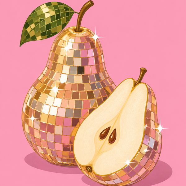 Fruity disco, set of 4 - Mini paint by numbers