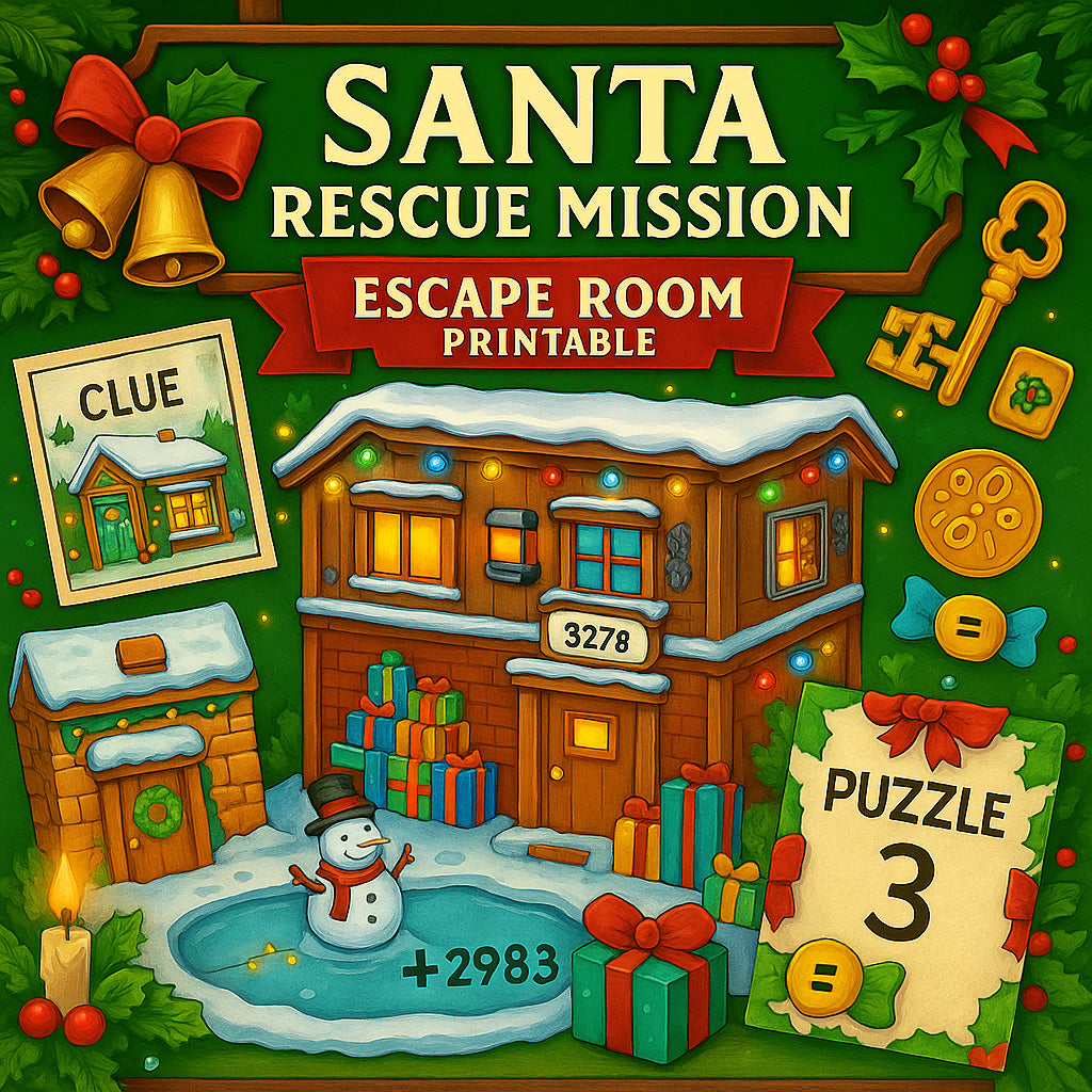 Santa Rescue Mission – Escape Game
