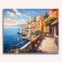 Mediterranean, by the sea - Paint by Numbers