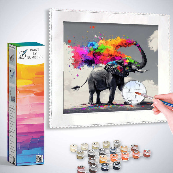 Paint by Numbers - Explosion of colors
