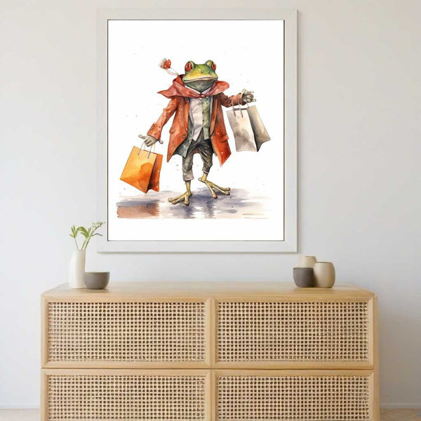 Paint by Numbers - Shopping in the frog pond