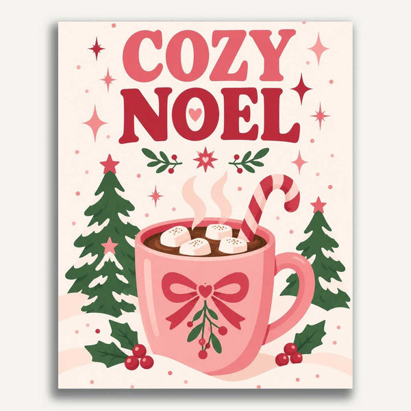 Paint by Numbers - Winter magic – Cozy Christmas