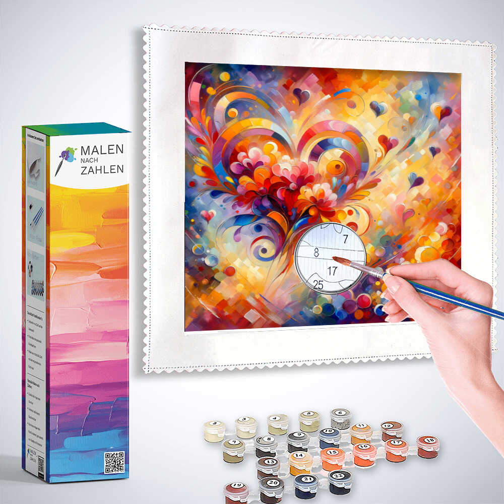 Paint by Numbers - Love Colorful