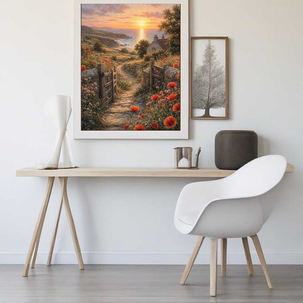 Paint by Numbers - Path to the golden horizon
