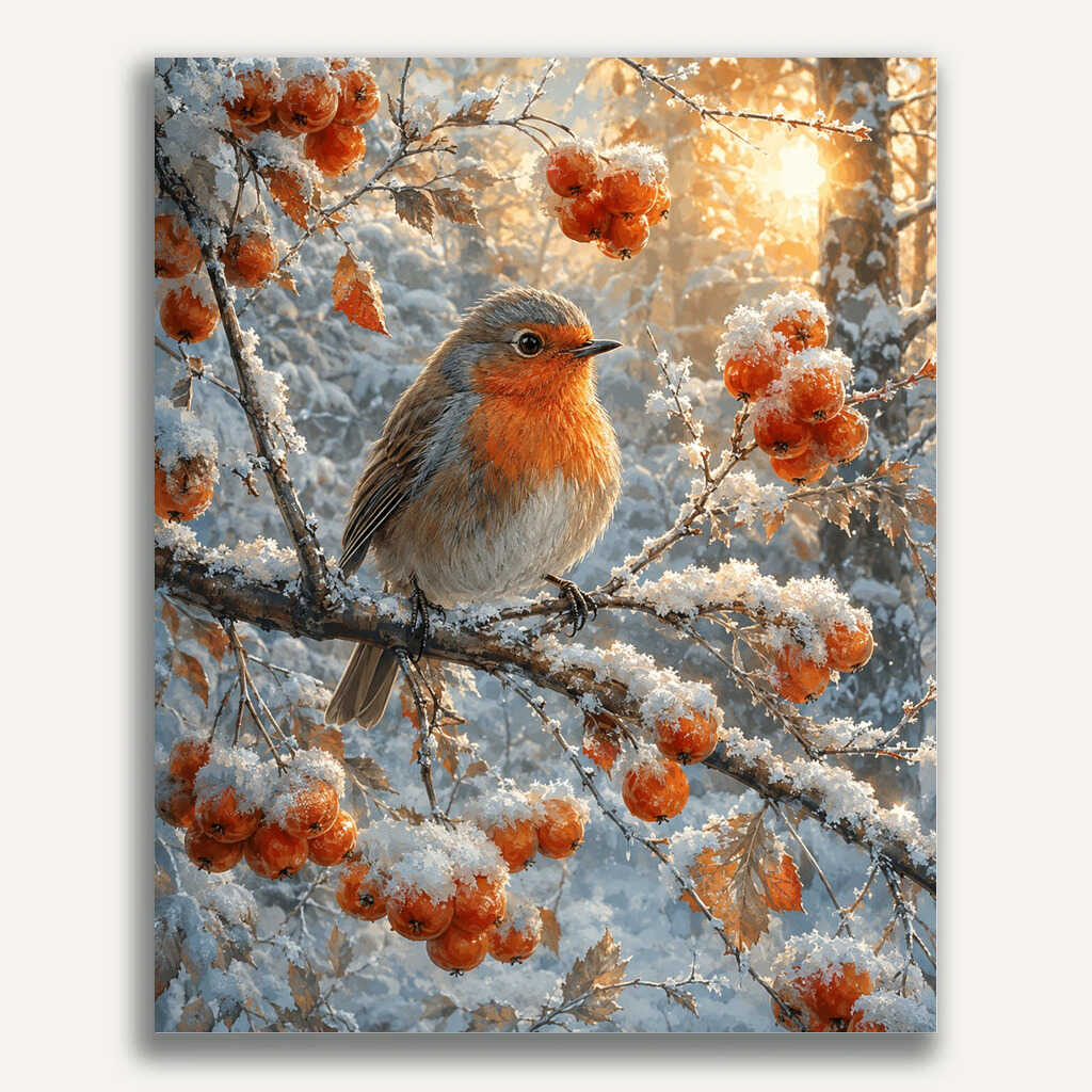 Paint by Numbers - Winter Magic of the Dawn