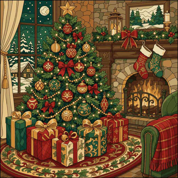 Paint by Numbers - Festive security