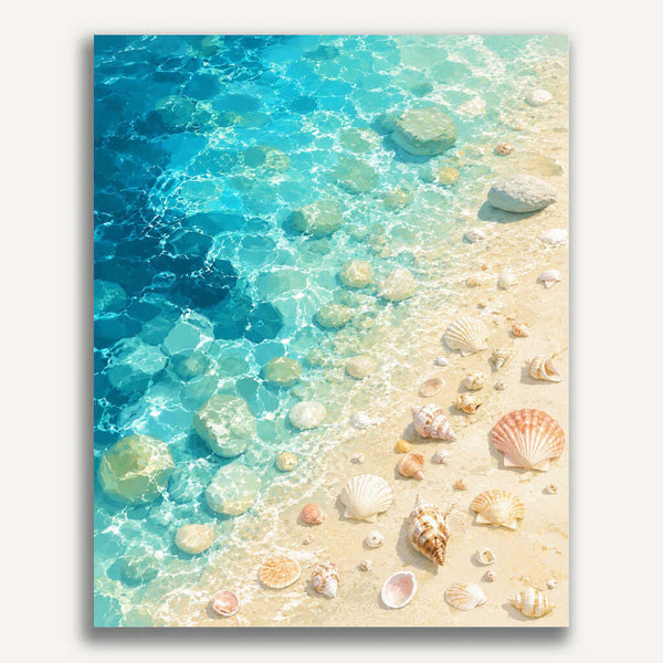 Paint by Numbers - Shells in the sunlight