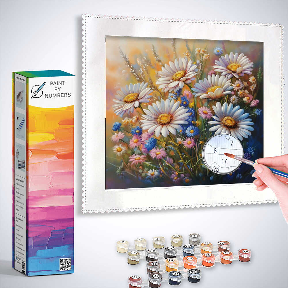 Paint by Numbers - Summer poetry in bloom