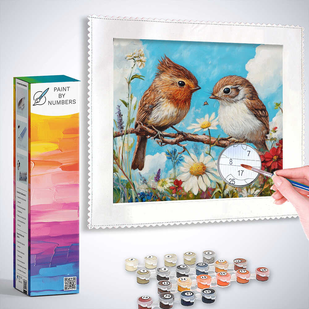 Paint by Numbers - Whispers of Spring