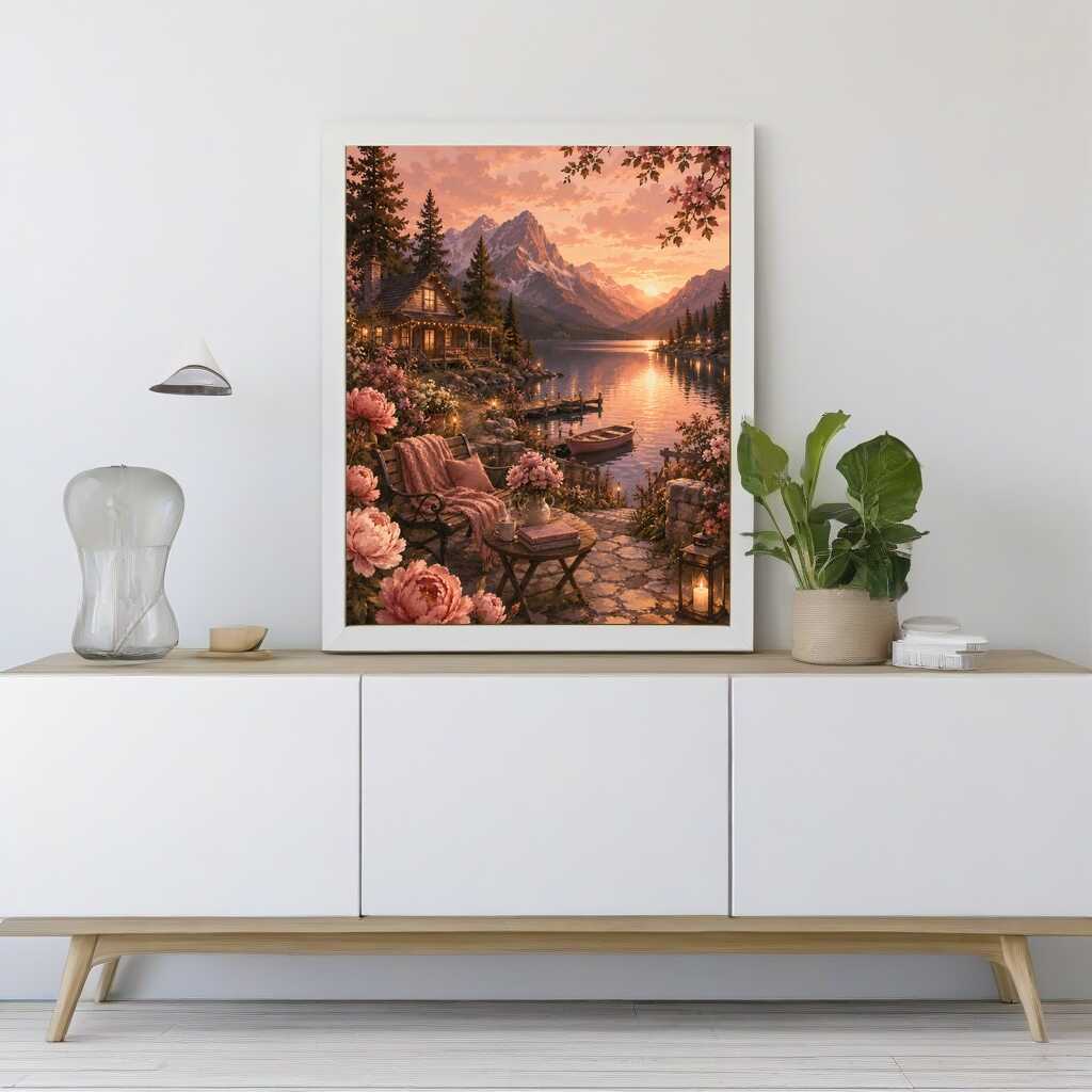 Paint by Numbers - Sonnenzauber am See
