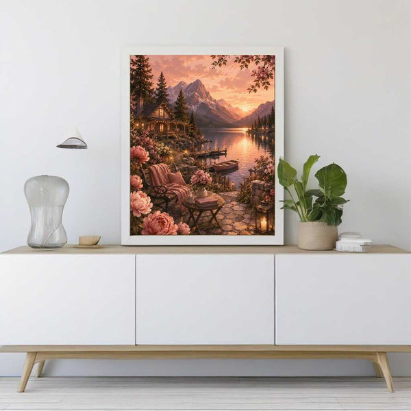 Paint by Numbers - Sonnenzauber am See