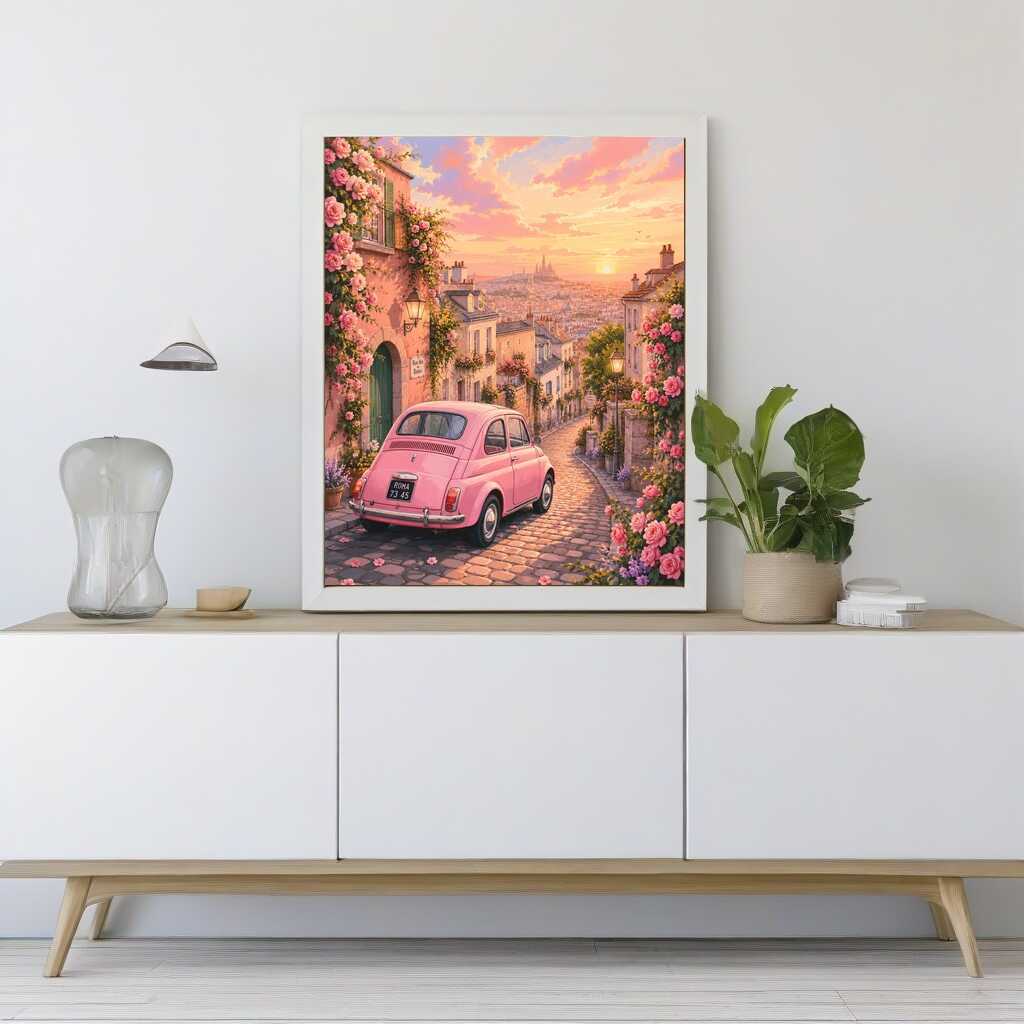 Paint by Numbers - Rose dreams at dusk