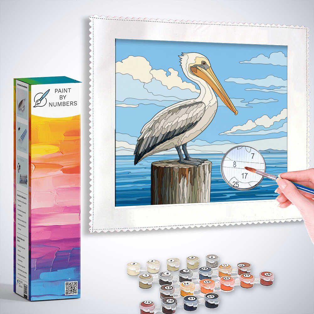 Paint by Numbers - Peace in the Morning – The Guardian of the Sea