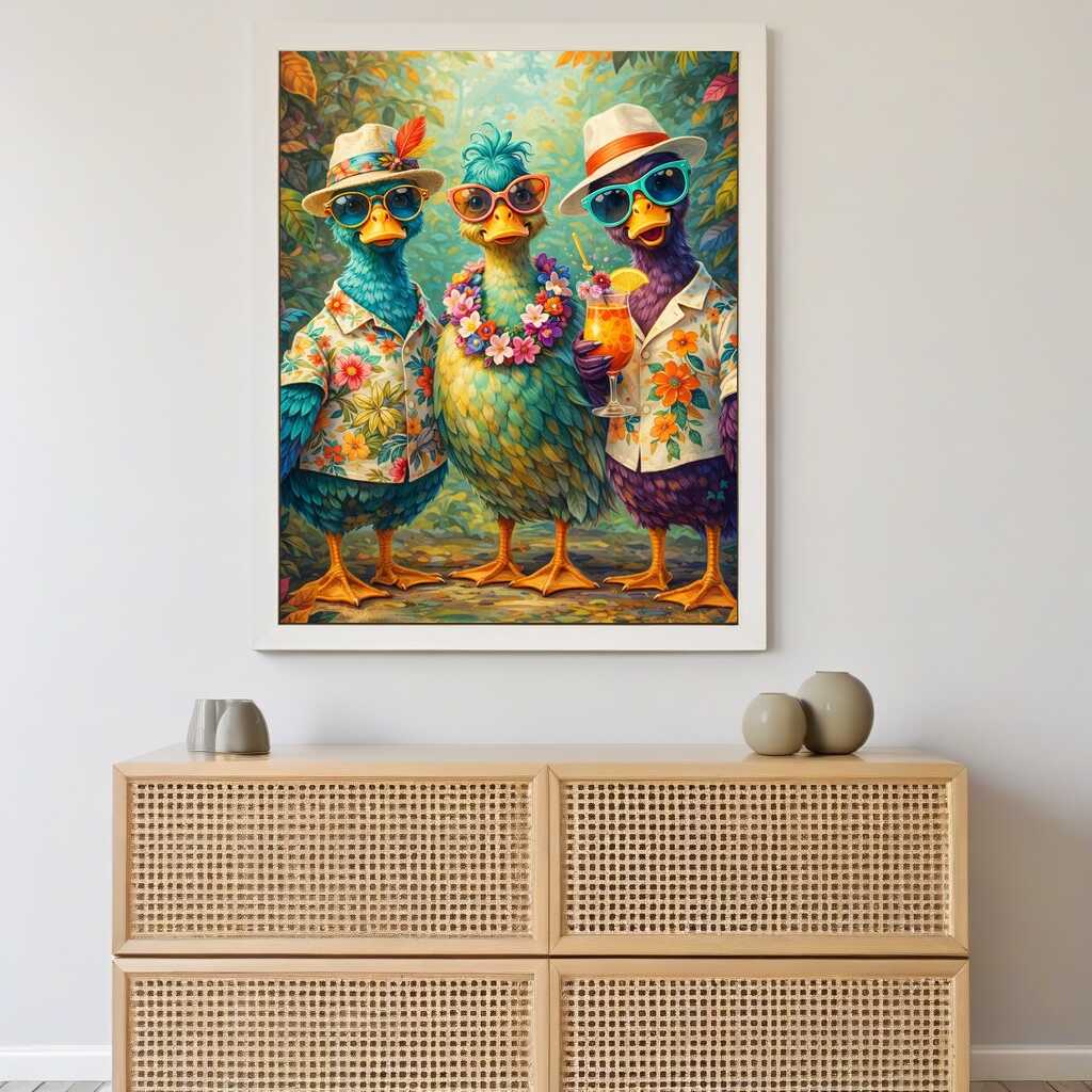 Paint by Numbers - Tropical Friendship – A Summer Full of Joy