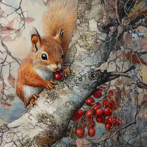 Paint by Numbers - Autumn magic in the branches