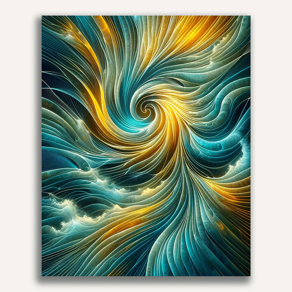 Abstract painting - Paint by Numbers