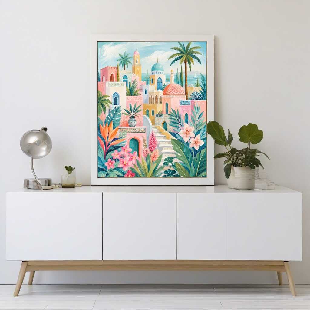 Paint by Numbers - A dreamlike oasis on the Mediterranean